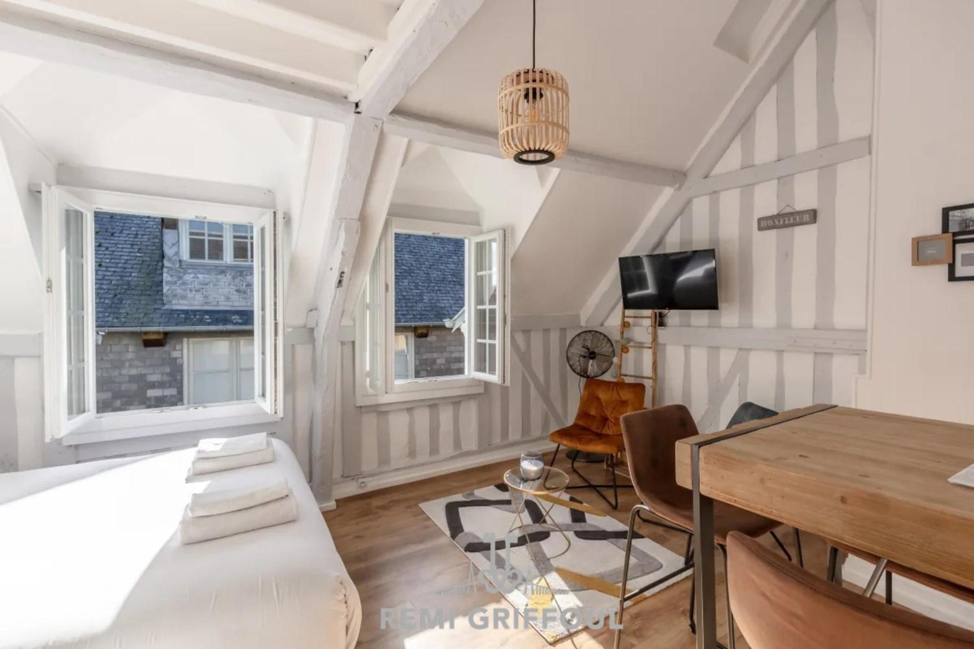 La Capucine Lovely Studio City Center Honfleur Kültér fotó
