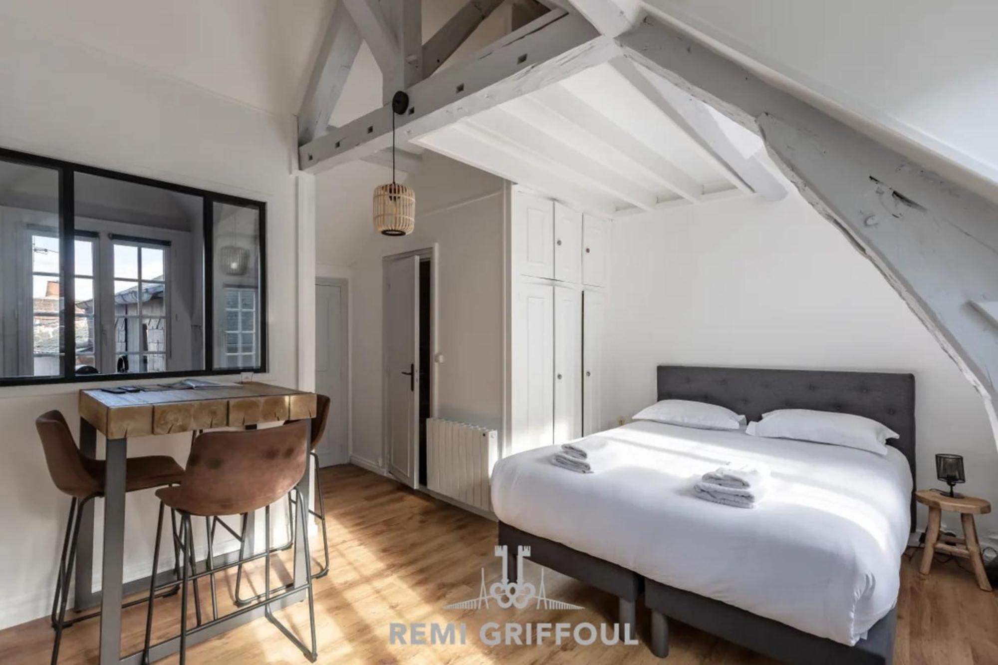 La Capucine Lovely Studio City Center Honfleur Kültér fotó